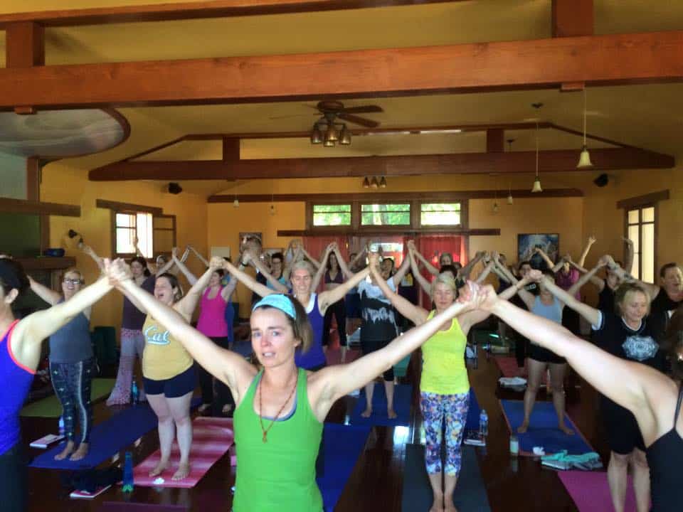 Ring in New Years 2016 with Jen Pastiloff at her annual Ojai retreat. It's magic! It sells out quickly so book early. No yoga experience required. Just be a human being. With a sense of humor. Email barbara@jenniferpastiloff.com with questions or click photo to book. NO yoga experience needed. Just be a human being.