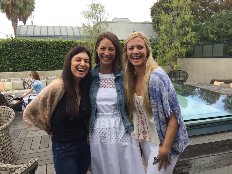 This was last Wednesday at a brunch for a jeans company I lurve called Citizens of Humanity and Every Mother Counts.