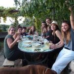 dinner outside